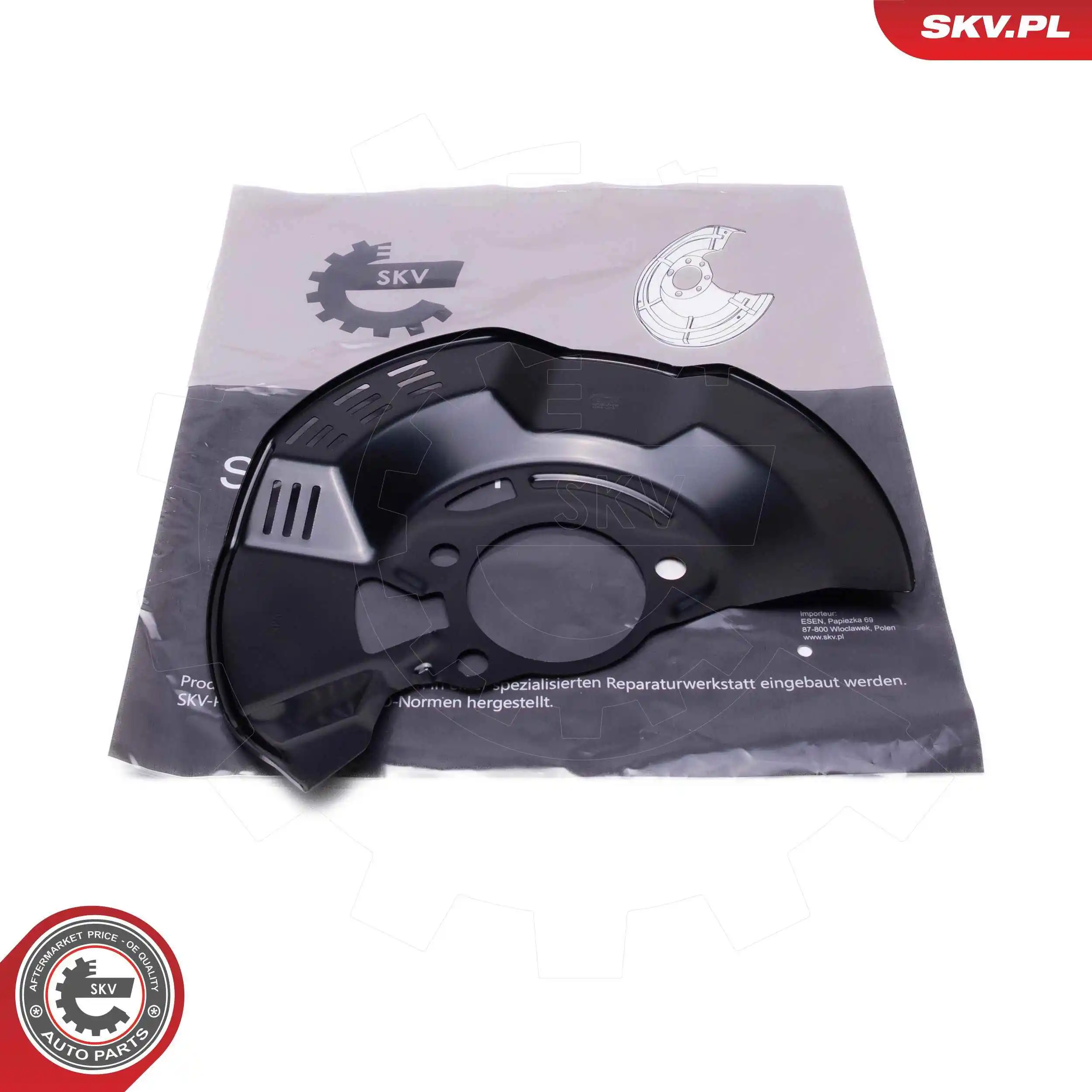 Splash Guard, brake disc